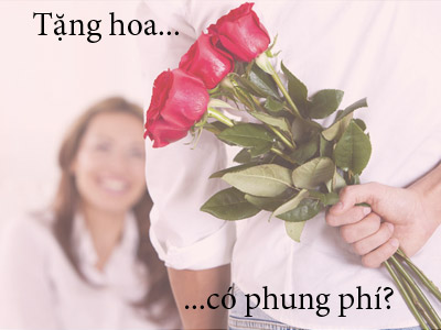 Tặng hoa