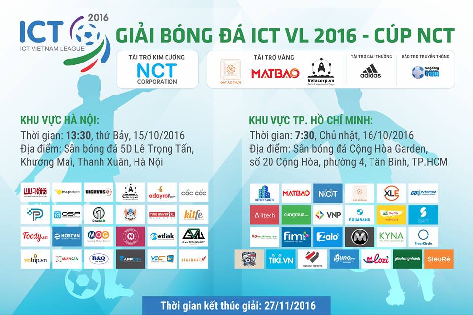 Gải bóng đá cúp ICT