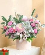 Giỏ Thông tươi Noel 04