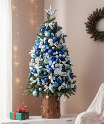 Blue christmas tree 120cm