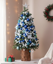 Blue christmas tree 120cm