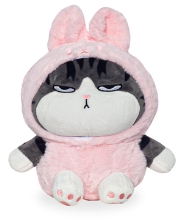 Mèo HT nón tai thỏ hồng