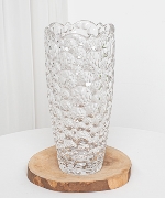 Bình thủy tinh bọt nước trong suốt 30cm