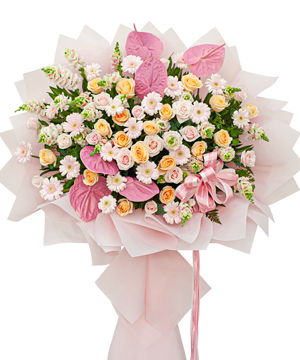 Congratulation flowers Lucky Stand, flowers shop online