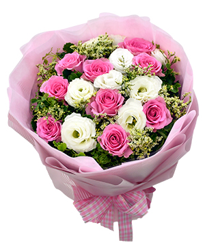 Pink Flowers Pink Rose Bouquets 2 Types Of Flowers By Color
