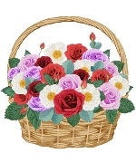 Giỏ hoa 20-10: Ngọt ngào 7