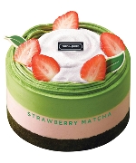Strawberry & Matcha Mousse 1